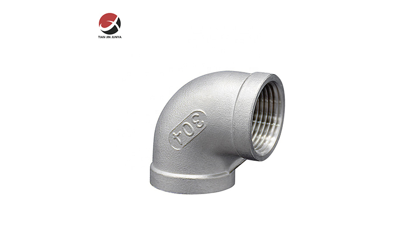 不(bú)鏽鋼鑄(zhu)造90°内螺(luó)紋等徑(jing)彎頭