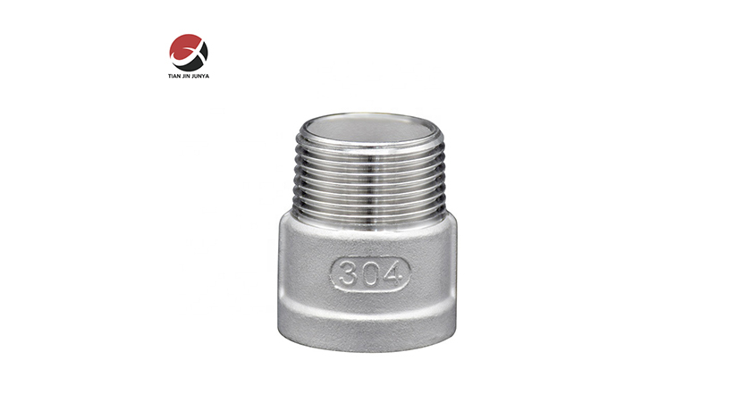 不(bu)鏽鋼内(nèi)外牙絲(sī)扣異型(xing)接頭管(guan)件