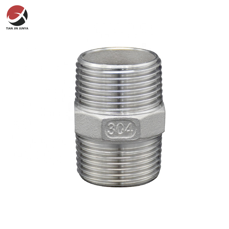 不(bú)鏽鋼六(liù)角外絲(sī)接頭