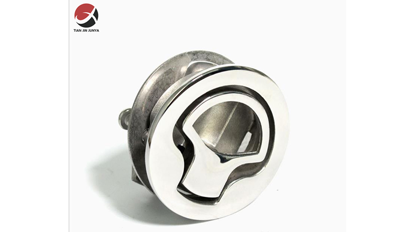 不鏽鋼鎖體地(dì)闆扣 釣魚艇遊(you)艇艙蓋甲闆拉(la)手