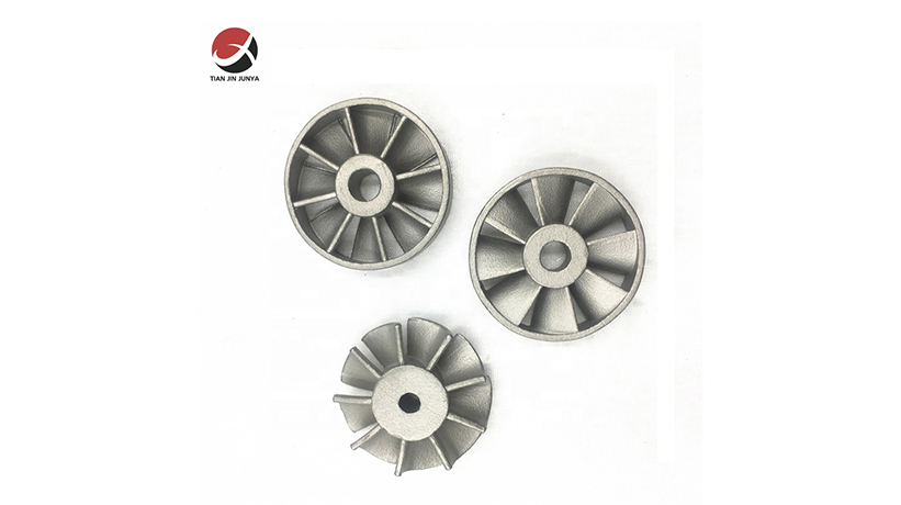 不鏽鋼(gāng)鑄造定制(zhì)件葉輪泵(beng)配件