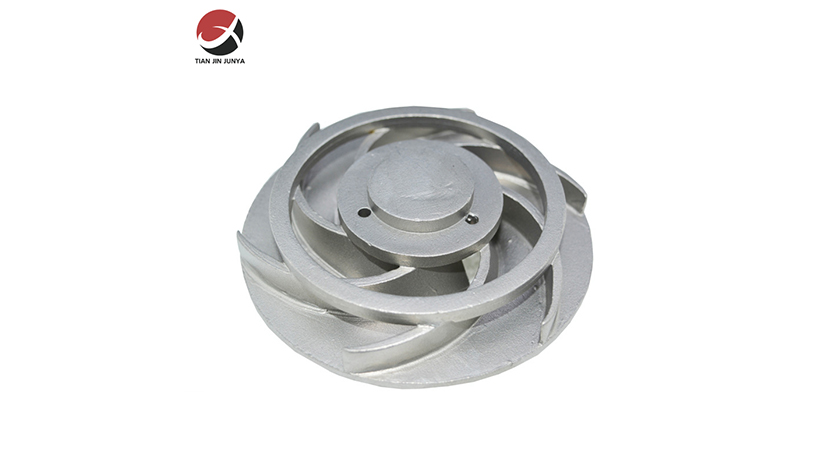 不(bú)鏽鋼鑄造(zao)來圖定制(zhi)泵配件葉(ye)輪
