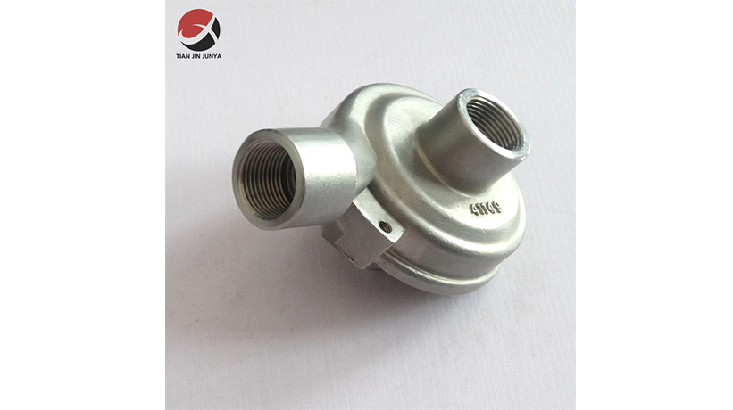 不(bu)鏽鋼鑄造(zào)來圖定制(zhi)泵體泵配(pei)件